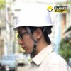 หมวกเซฟตี้ญี่ปุ่นทรงกลมปรับหมุน (มีรองในโฟม)