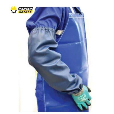 ปลอกแขน PVC ป้องกันเคมี ของเหลว น้ำร้อน